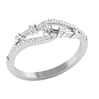 Utano Round Diamond Engagement Ring